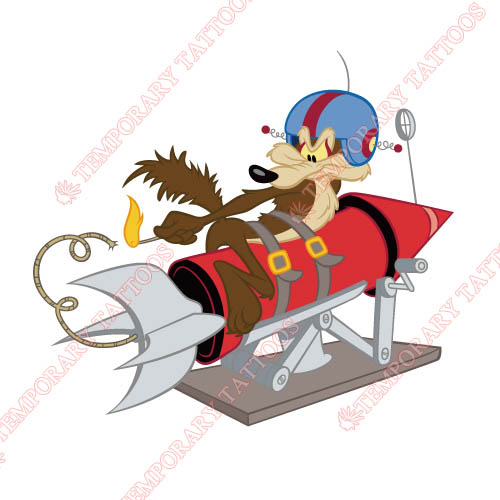 Wile E Coyote Customize Temporary Tattoos Stickers NO.718